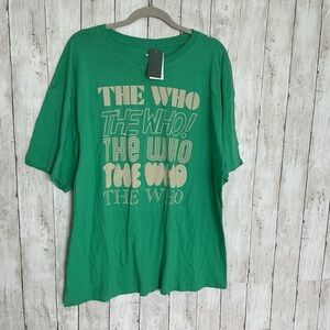 Green Graphic Tee - The Who